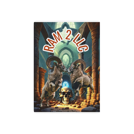 Ram 2 LLC Skull & Rams Poker Playing Cards — Custom Deck for Gamers & Collectors