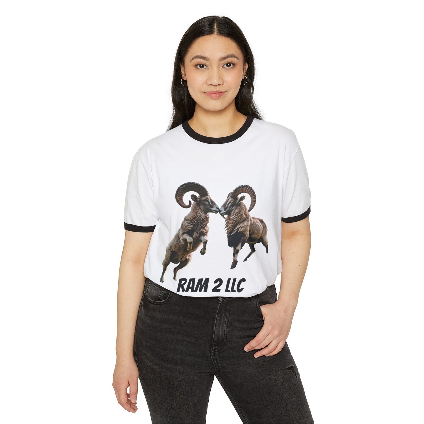 Ram2 LLC Unisex Cotton Ringer T-Shirt