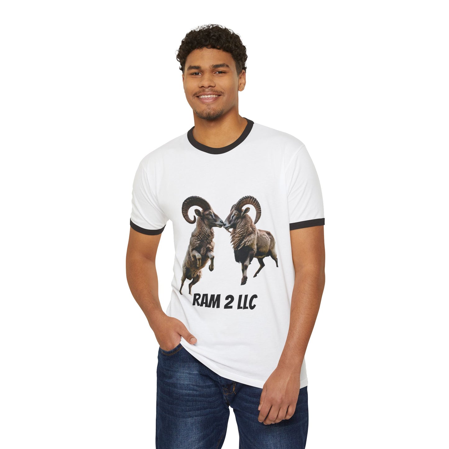 Ram2 LLC Unisex Cotton Ringer T-Shirt