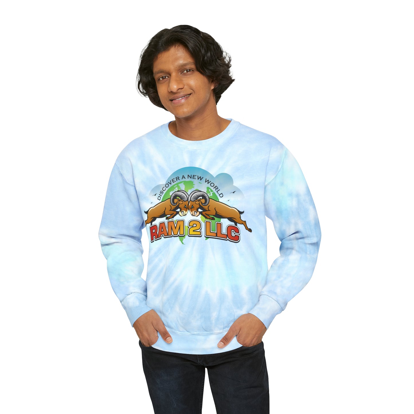 Ram2 LLC Unisex Tie-Dye Sweatshirt